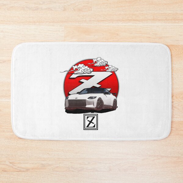 Item preview, nissan 400z red circle sun and text design white designed and sold by Jdm-Knights.