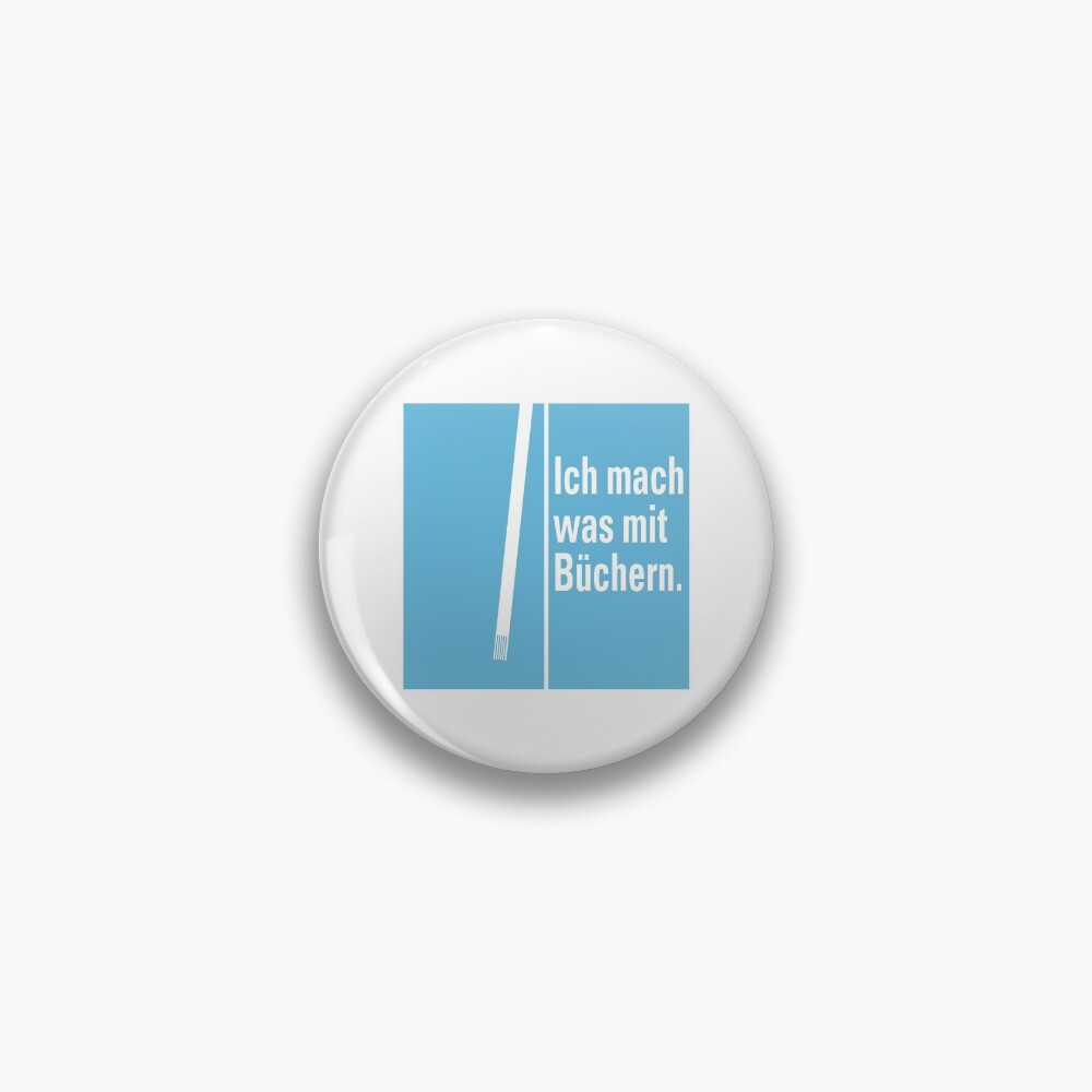 Was mit Büchern Button