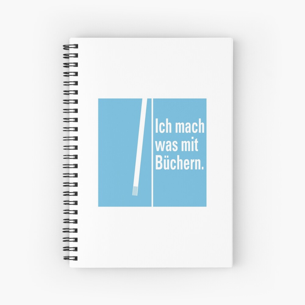 Was mit Büchern Spiralblock