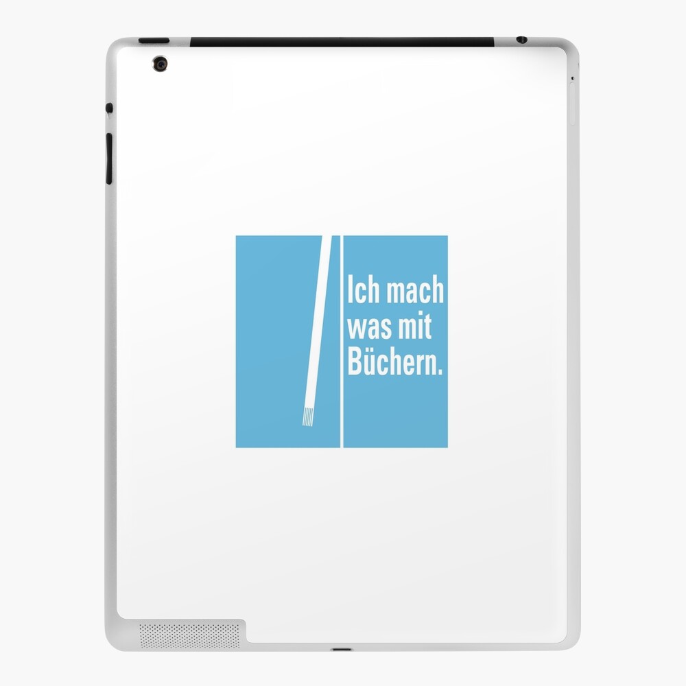 Was mit Büchern iPad-Hülle & Skin