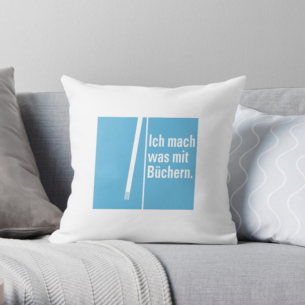 Was mit Büchern Dekokissen