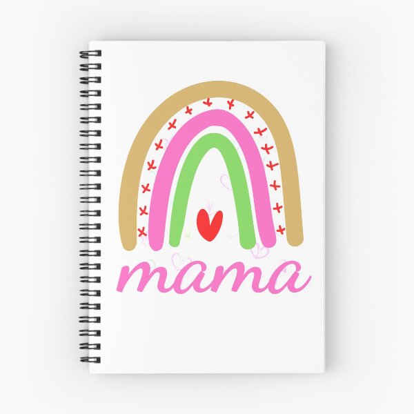 Item preview, mama love rainbow shirt,cute gift for mom  designed and sold by Amirebdesign.