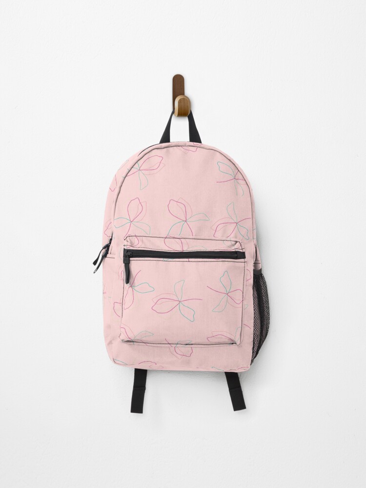 Thumbnail 1 of 3, Backpack, Colorful Flower pattern design designed and sold by Momo-thoughts.