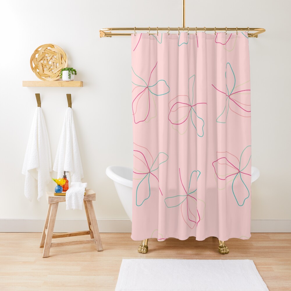 Item preview, Shower Curtain designed and sold by Momo-thoughts.