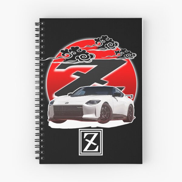 Item preview, nissan 400z red circle sun and text design black designed and sold by Jdm-Knights.