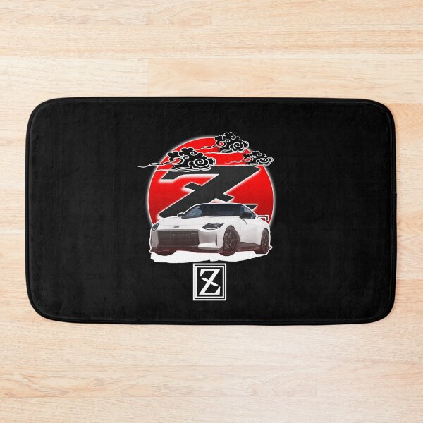 Item preview, nissan 400z red circle sun and text design black designed and sold by Jdm-Knights.