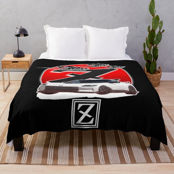 Item preview, nissan 400z red circle sun and text design black designed and sold by Jdm-Knights.