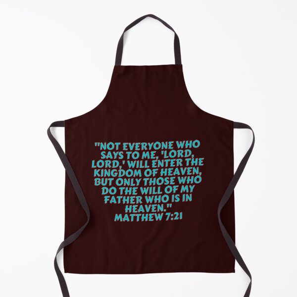Item preview, Bible Verse Matthew 7:21 designed and sold by Prayingwarrior.