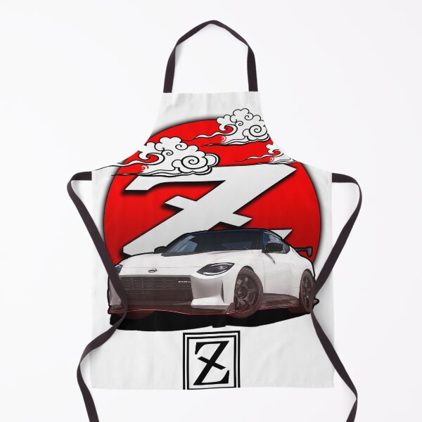 Item preview, nissan 400z red circle sun and text design white designed and sold by Jdm-Knights.