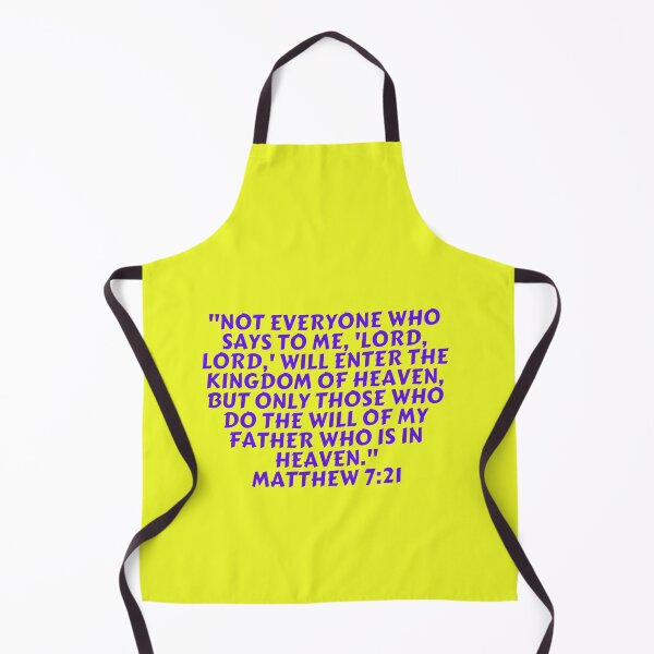 Item preview, Bible Verse Matthew 7:21 designed and sold by Prayingwarrior.