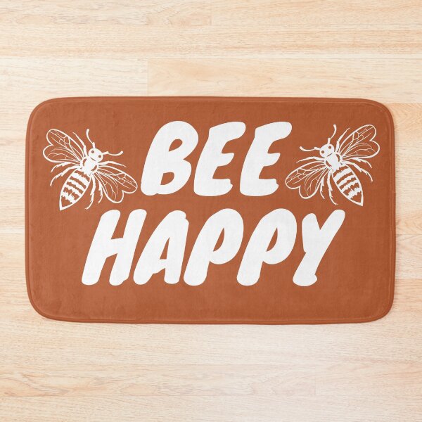 Item preview, Let it bee happy, and enjoy life - Rust designed and sold by Schuva.