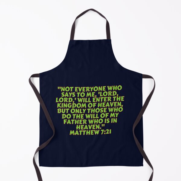 Item preview, Bible Verse Matthew 7:21 designed and sold by Prayingwarrior.