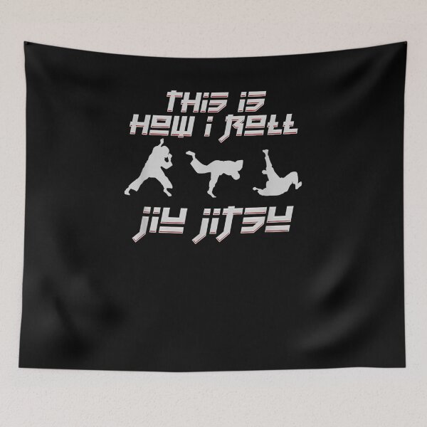 Item preview, Jujitsi Jiujitsu Jiu Jitsu Black Belt Vintage Retro  designed and sold by sariyahharry.