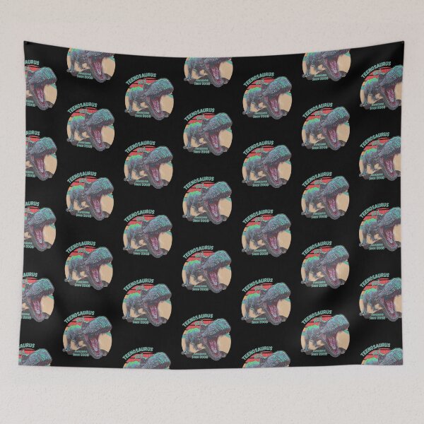 Item preview, TeenOSaurus - Awesome Since 2008 - Gift for New Teen designed and sold by ittybittyowl.