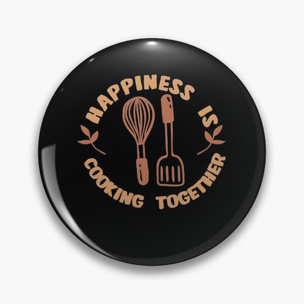 Item preview, Happiness Is Cooking Together designed and sold by TheFlipRepublic.