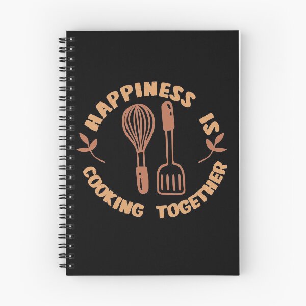 Item preview, Happiness Is Cooking Together designed and sold by TheFlipRepublic.