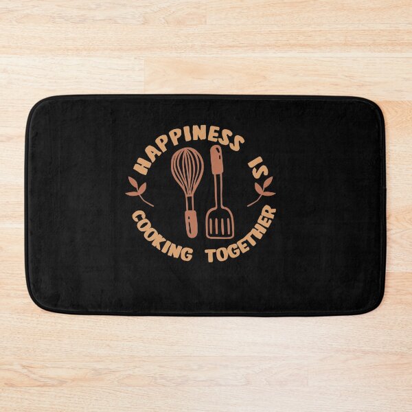 Item preview, Happiness Is Cooking Together designed and sold by TheFlipRepublic.