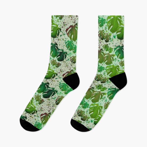 Item preview, Monstera Leaves Jungle designed and sold by PoppyPod.