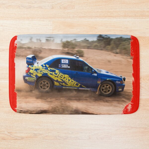 Item preview, Subaru WRX rips up some dust during a rally race. designed and sold by shaynetwright.