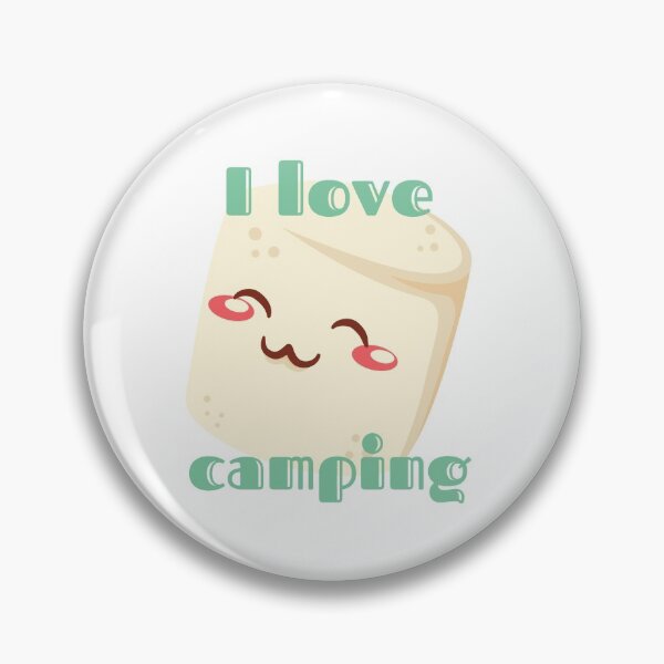 Item preview, I love camping designed and sold by Learntobeamom.