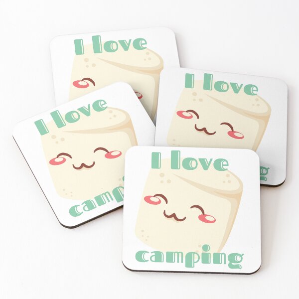 Item preview, I love camping designed and sold by Learntobeamom.