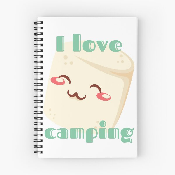 Item preview, I love camping designed and sold by Learntobeamom.