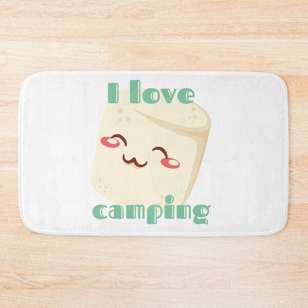Item preview, I love camping designed and sold by Learntobeamom.