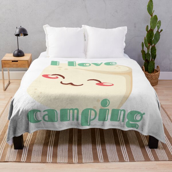 Item preview, I love camping designed and sold by Learntobeamom.