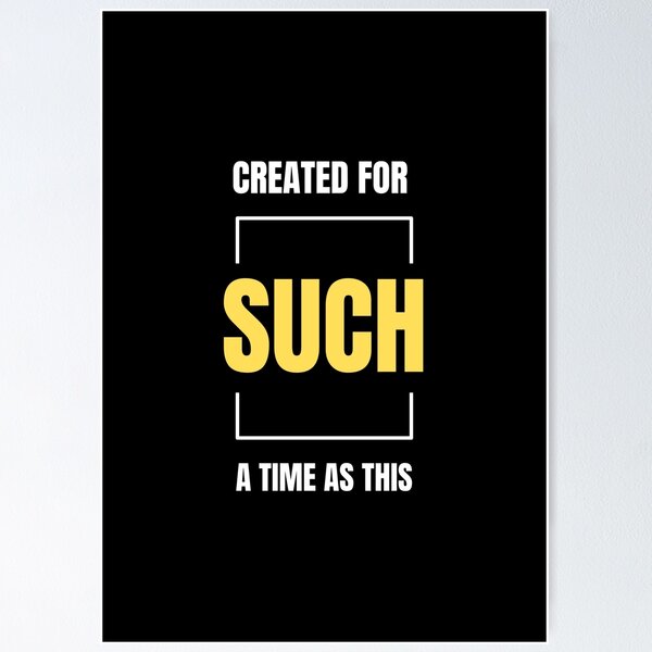 Item preview, Created For Such A Time As This designed and sold by chulitad.