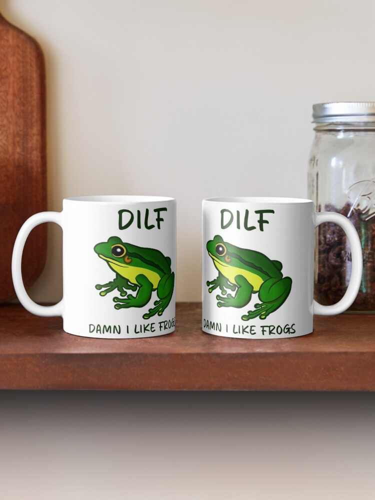 Dilf Damn I Love Frogs' Frog Mug