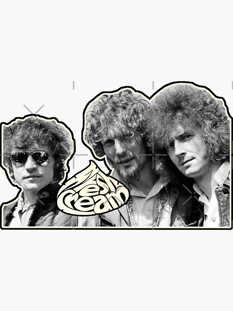 "Cream Band" Sticker by WinMedia Redbubble