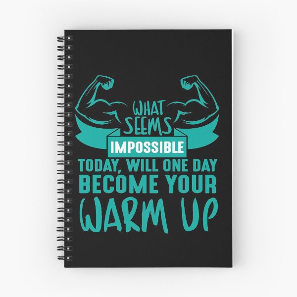 Item preview, WHAT SEEMS IMPOSSIBLE TODAY, WILL ONE DAY BECOME YOUR WARM UP designed and sold by TheFlipRepublic.