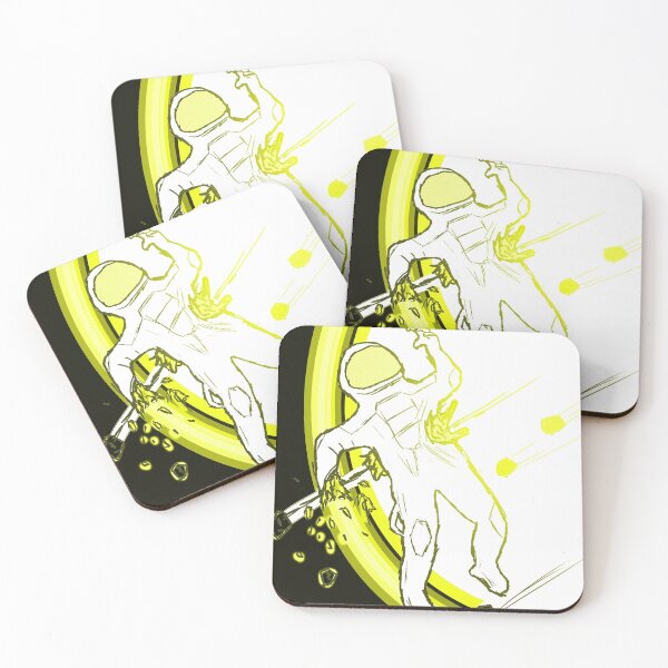 Item preview, Astronaut in a space explosion - Yellow designed and sold by OooiChris.