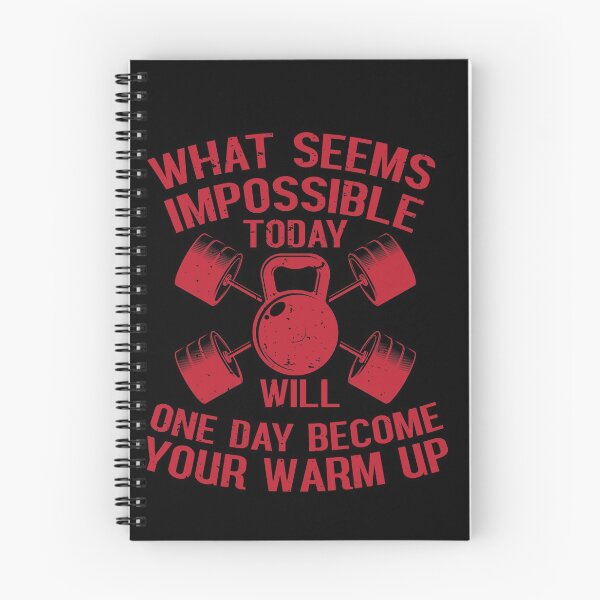 Item preview, WHAT SEEMS IMPOSSIBLE TODAY, WILL ONE DAY BECOME YOUR WARM UP designed and sold by TheFlipRepublic.