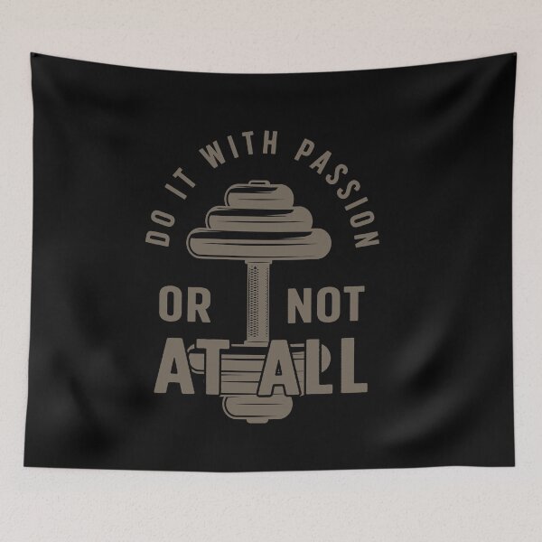 Item preview, DO IT WITH PASSION OR NOT AT ALL designed and sold by TheFlipRepublic.