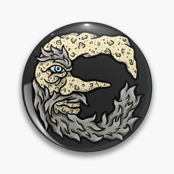 Item preview, Bearded Crescent Moon Man designed and sold by justingrenie.