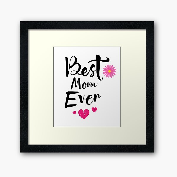 Vista previa del artículo con la obra «Día de la madre La mejor mamá de todas», diseñado y vendido por Archer25.