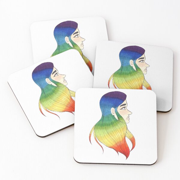 Item preview, Rainbow Locks designed and sold by sometimesfinishesart.