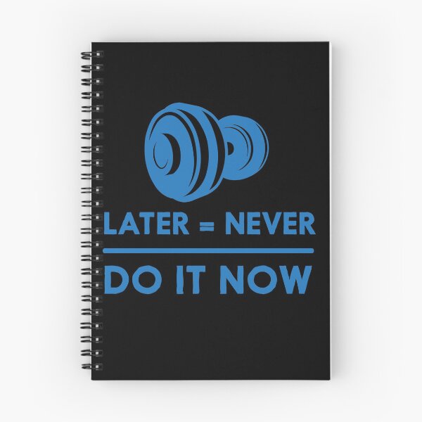 Item preview, LATER NEVER DO IT NOW designed and sold by TheFlipRepublic.