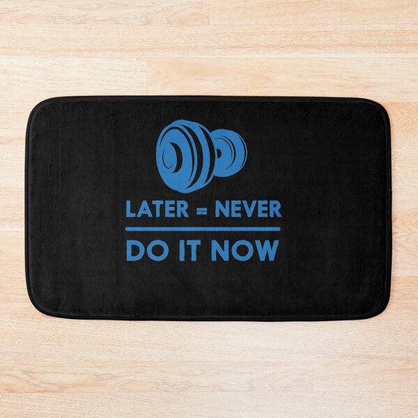 Item preview, LATER NEVER DO IT NOW designed and sold by TheFlipRepublic.