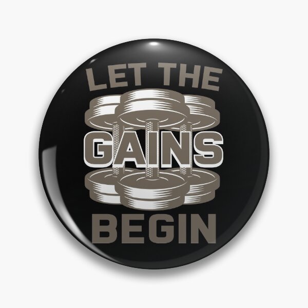Item preview, LET THE GAINS BEGIN designed and sold by TheFlipRepublic.