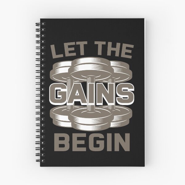 Item preview, LET THE GAINS BEGIN designed and sold by TheFlipRepublic.