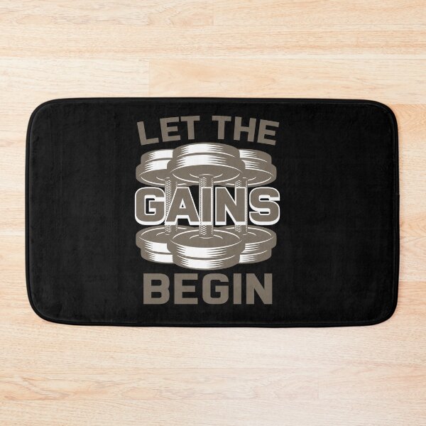 Item preview, LET THE GAINS BEGIN designed and sold by TheFlipRepublic.