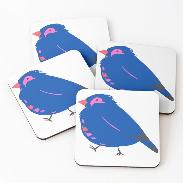 Item preview, Quirky Cartoon Bali Starling Design designed and sold by Red-ElYoubi.