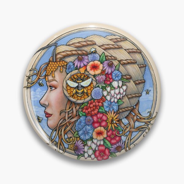 Item preview, Beatrix the Bee Queen by Bobbie Berendson W designed and sold by Metallic Visions.