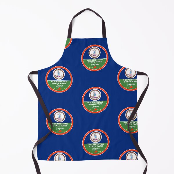 Item preview, Pocahontas State Park Virginia State Flag Badge VA Pride designed and sold by palmettodigital.
