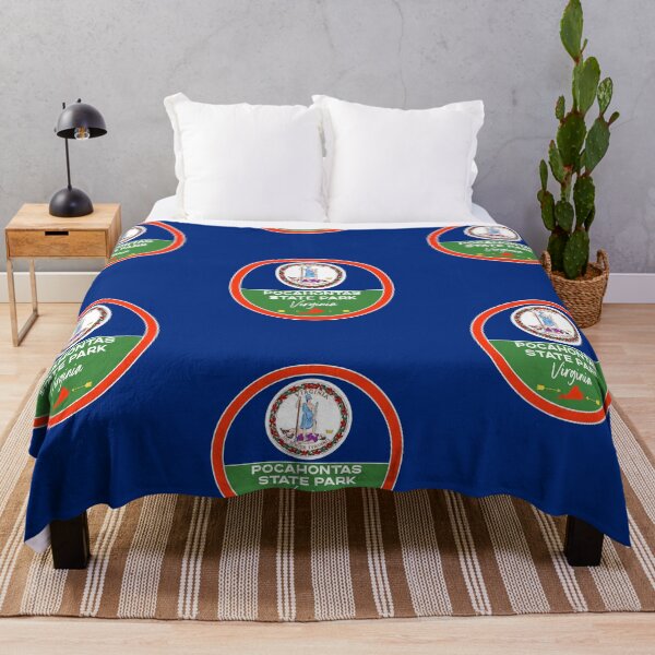 Item preview, Pocahontas State Park Virginia State Flag Badge VA Pride designed and sold by palmettodigital.