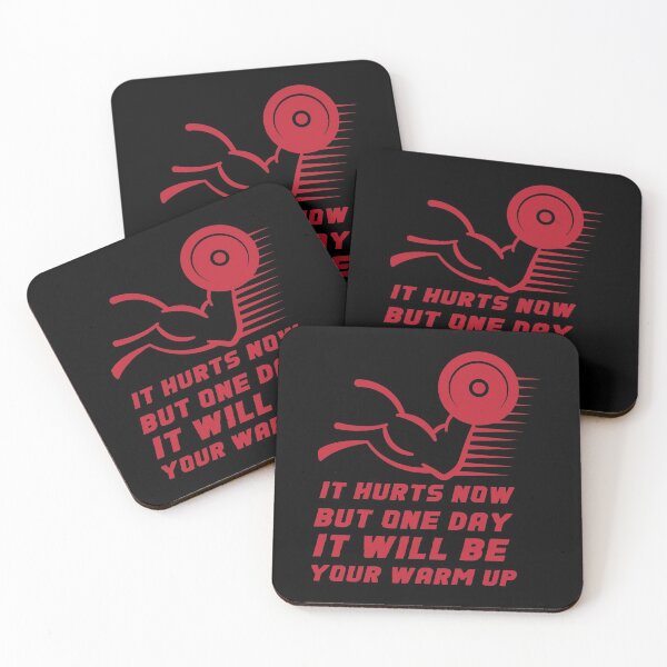 Item preview, IT HURTS NOW BUT ONE DAY IT WILL BE YOUR WARM UP designed and sold by TheFlipRepublic.