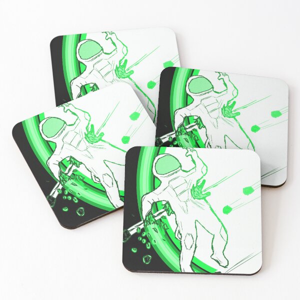 Item preview, Astronaut in a space explosion - Green designed and sold by OooiChris.