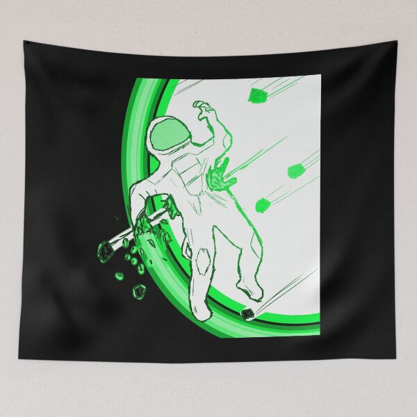 Item preview, Astronaut in a space explosion - Green designed and sold by OooiChris.